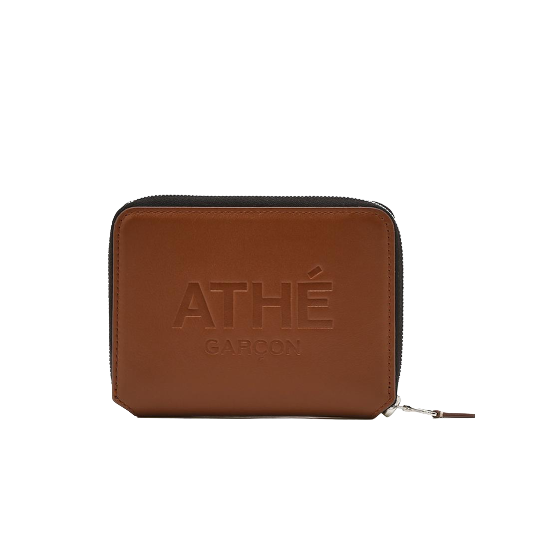 아떼 바네사브루노 액세사리 가르송 브라운 지퍼돌이 지갑 브라운(Athe Vanessabruno Acc Garcon Brown Zipper Wallet Normal Brown)