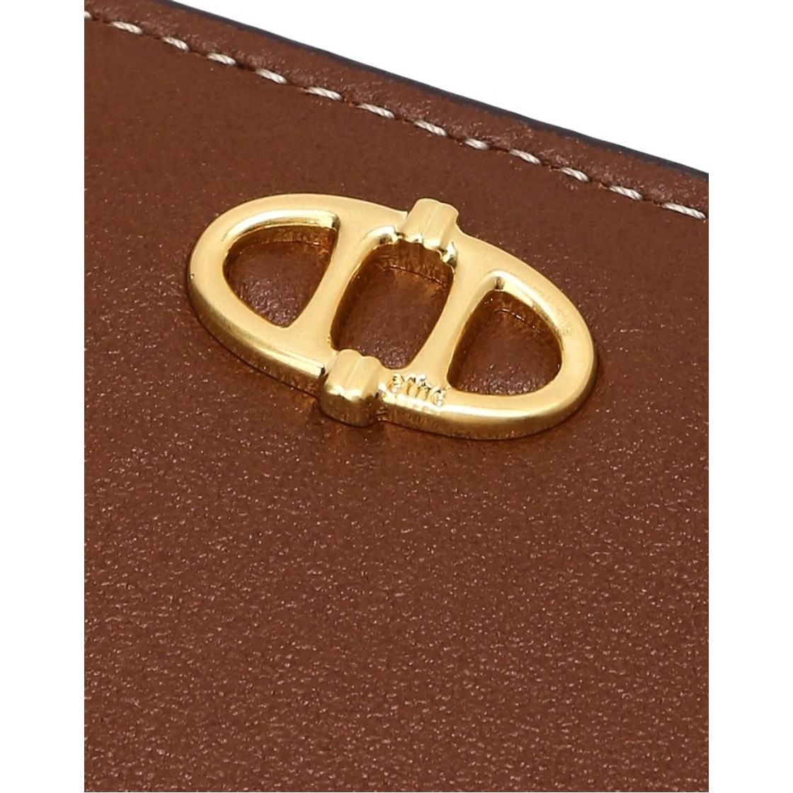 아떼 바네사브루노 액세사리 브라운 레더 2단 장지갑 브라운(Athe Vanessabruno Acc Brown Leather Bi-Fold Long Wallet Normal Brown) - 4