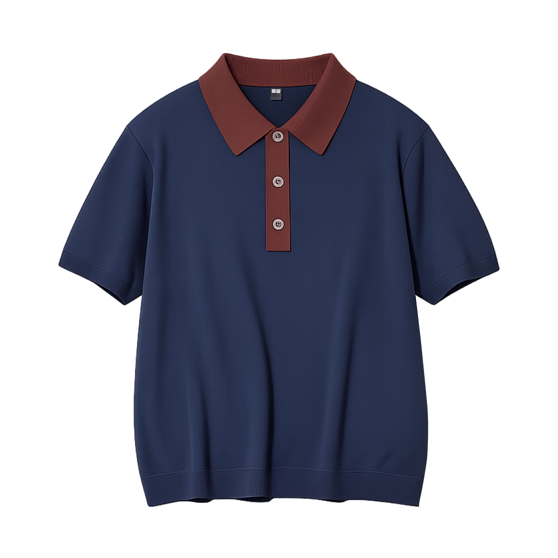 485224-69 (W) Uniqlo Polo Sweater Navy - JP