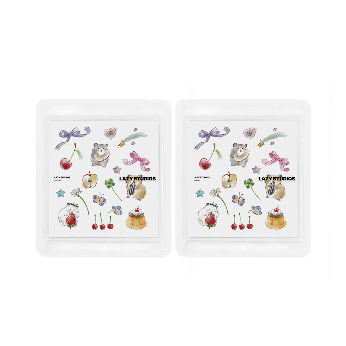레이지스튜디오 새해 템포러리 타투 01 (2매)(Lazy Studios Saaehae Temporary Tattoo 01 (2ea)) - 1