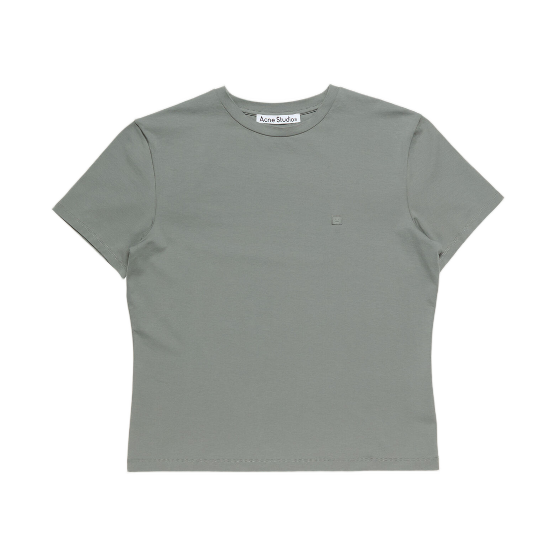 CL0309-AA7 Acne Studios T-Shirt Regular Fit Stone Grey