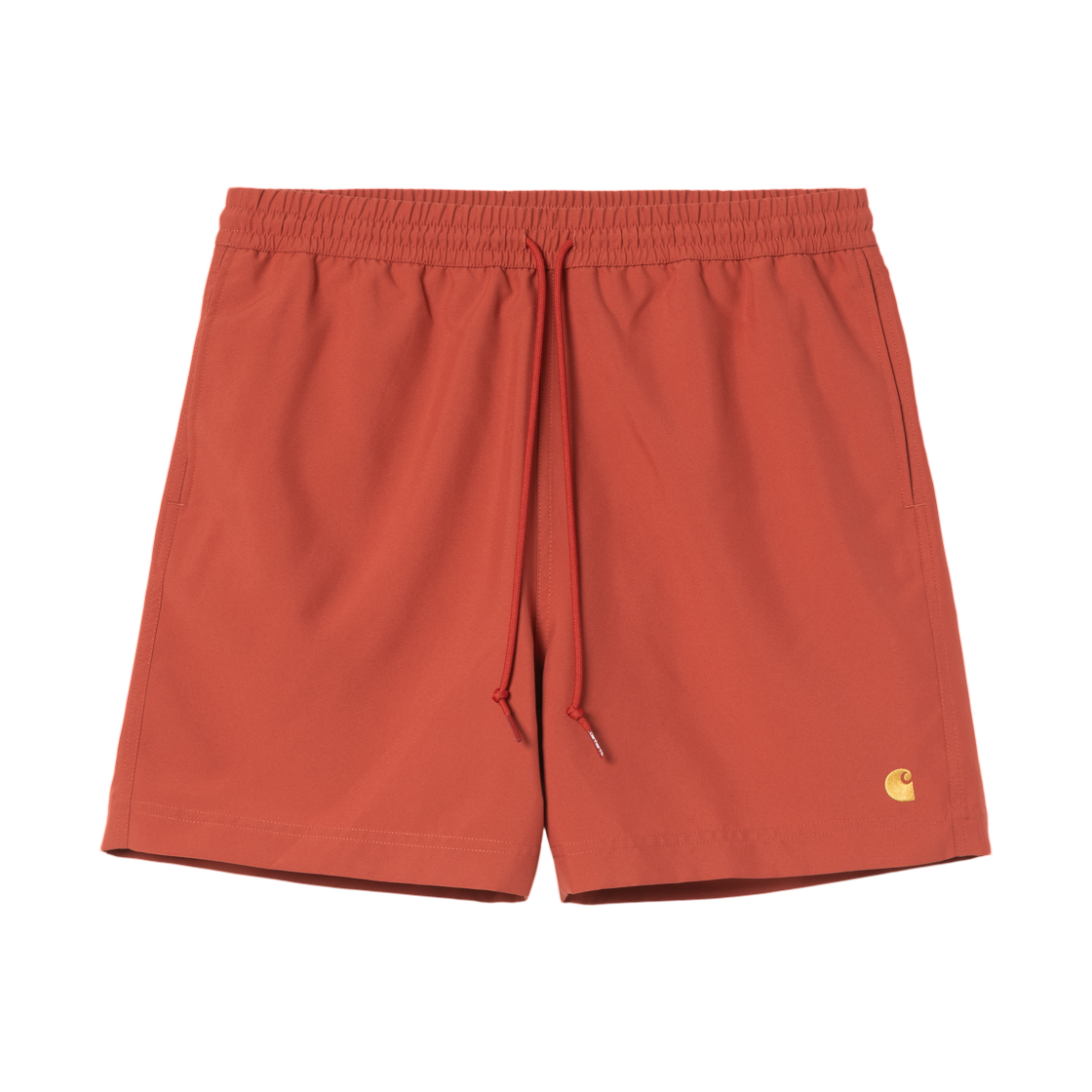 칼하트 WIP 체이스 스윔 트렁크 옥사이드 레드 골드(Carhartt WIP Chase Swim Trunks Oxide Red Gold)