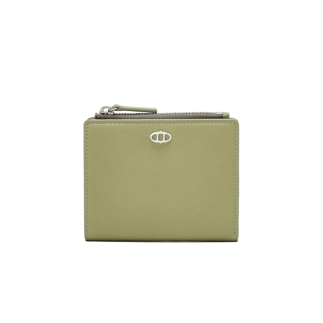 AAHO6E333K2 Athe Vanessabruno Acc Olive Double A Slim Bi-Fold Bill Wallet Normal Khaki