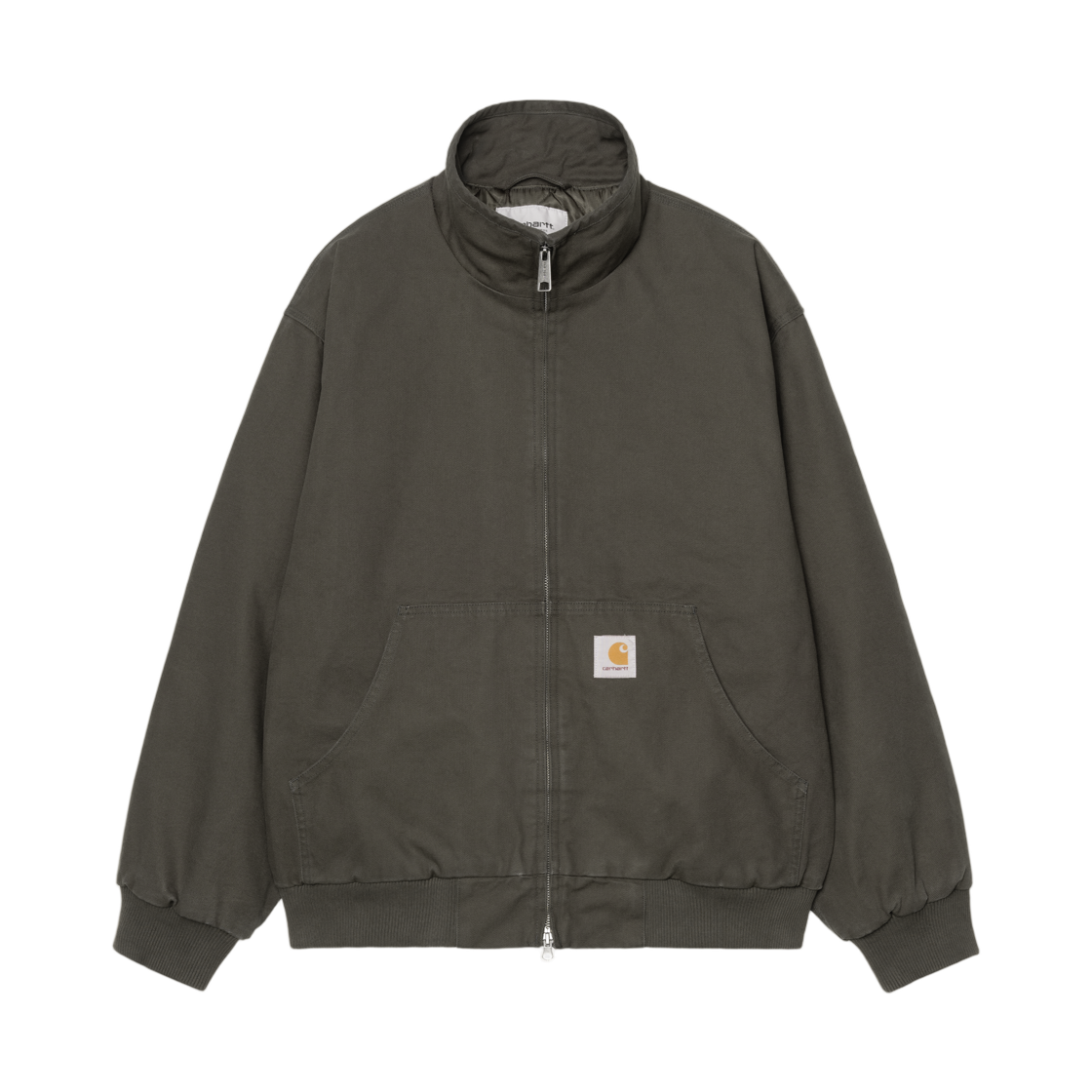 I036986-3IQ-60 Carhartt WIP Ravon Jacket Oxide Green Heavy Stone Wash