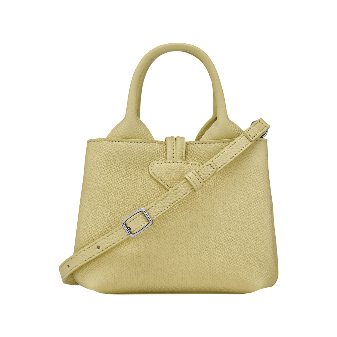 롱샴 르 로조 XS 핸드백 피스타치오(Longchamp Le Roseau XS Handbag Pistachio) - 3