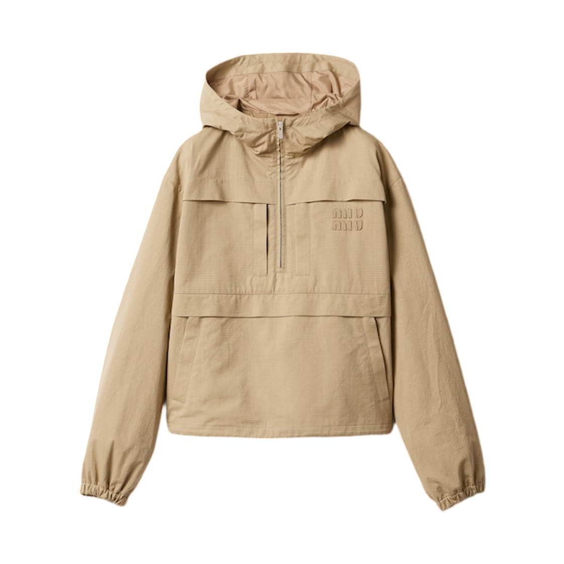 ML1459-19CU-F0065 (W) Miu Miu Ripstop Blouson Jacket Cord