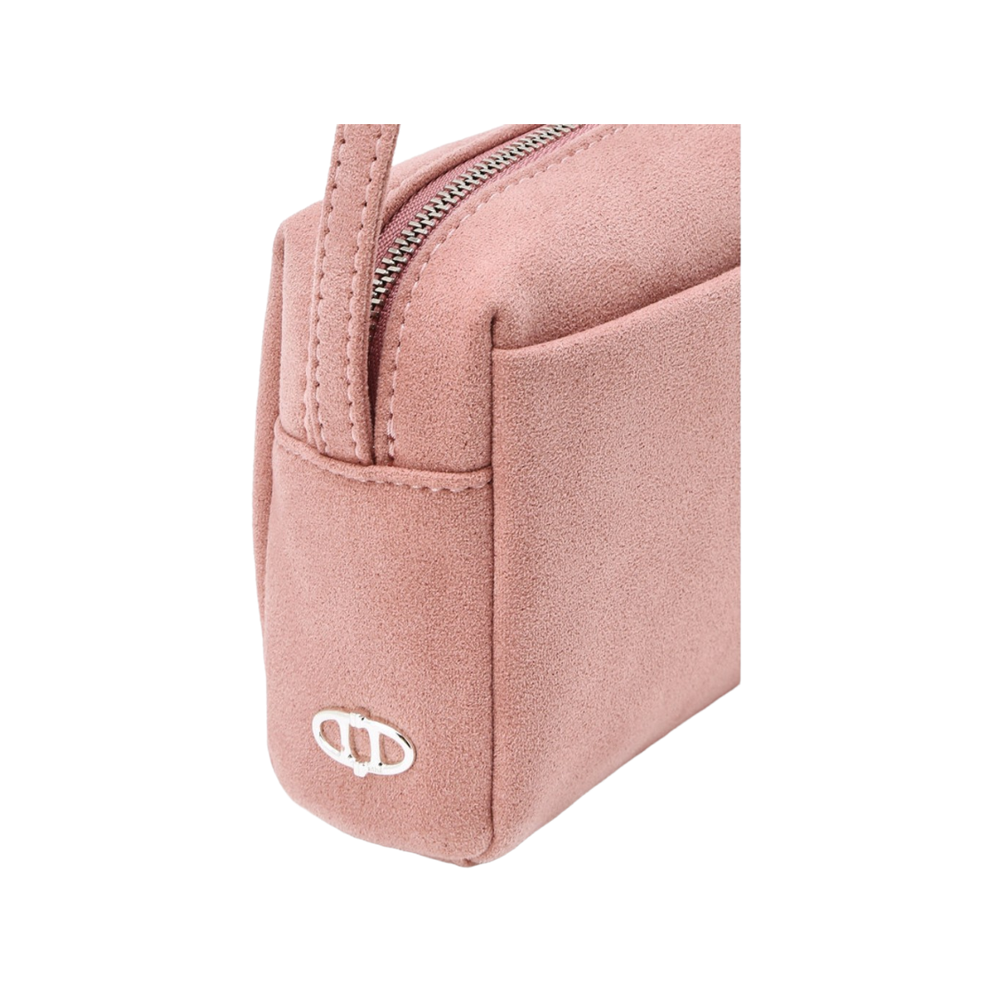 아떼 바네사브루노 액세사리 핑크 스웨이드 패브릭 미니 토트S 핑크(Athe Vanessabruno Acc Pink Suede Fabric Mini Tote Bag S Normal Pink) - 4