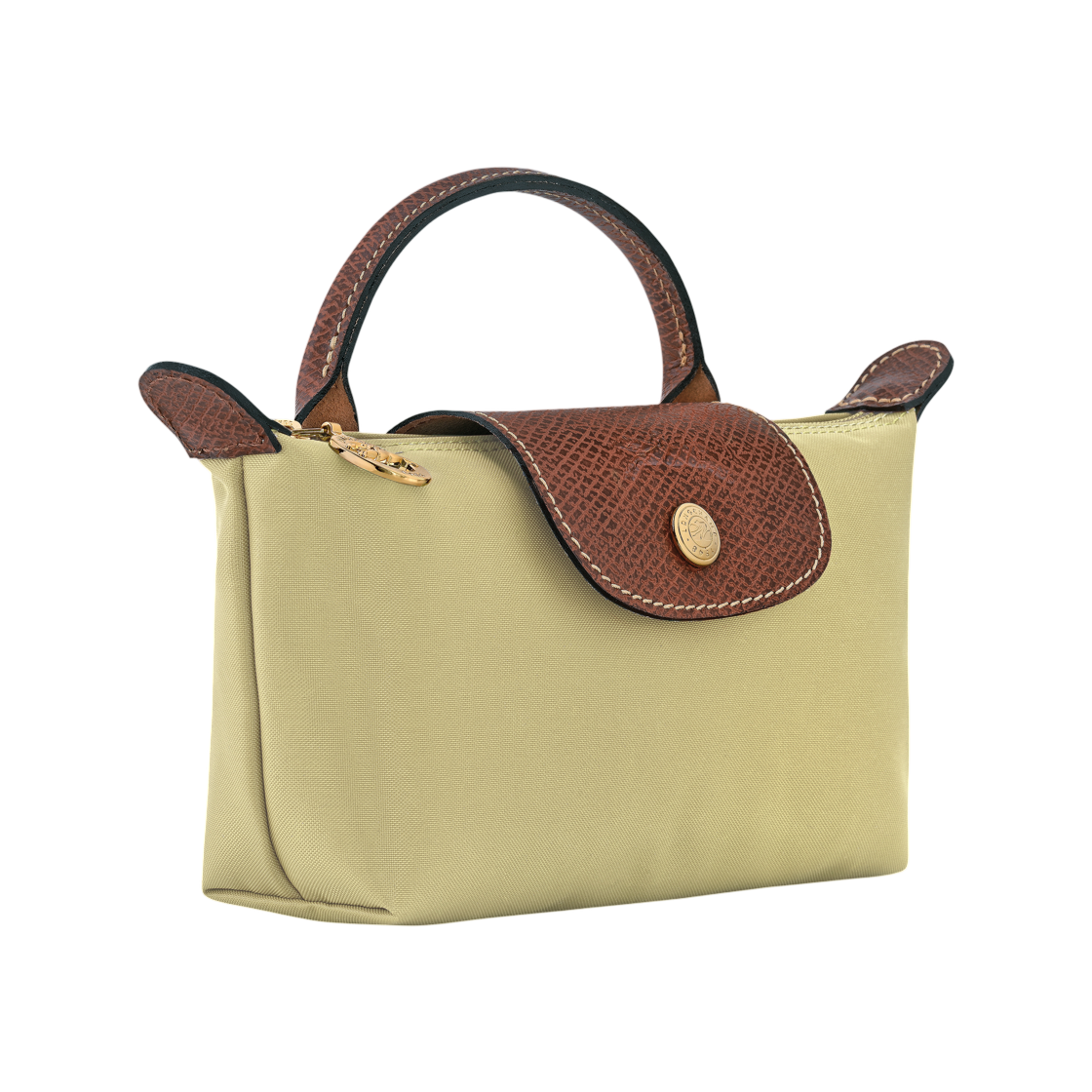 롱샴 르 플리아쥬 오리지널 핸들 파우치 피스타치오(Longchamp Le Pliage Original Handle Pouch Pistachio) - 2