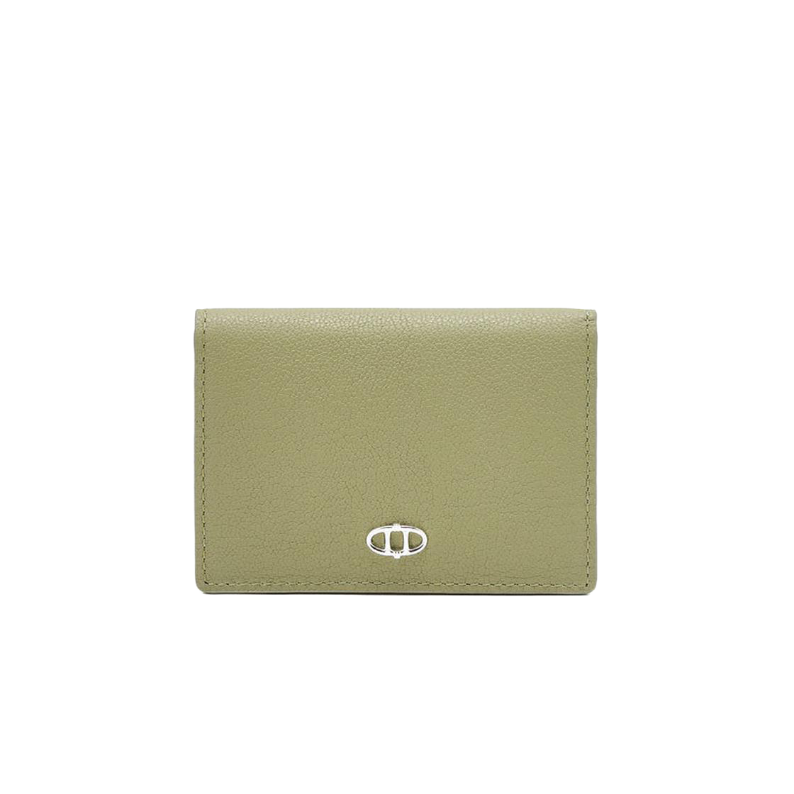 AAHO6E330K2 Athe Vanessabruno Acc Olive Double A Slim Bi-Fold Card Wallet Normal Khaki