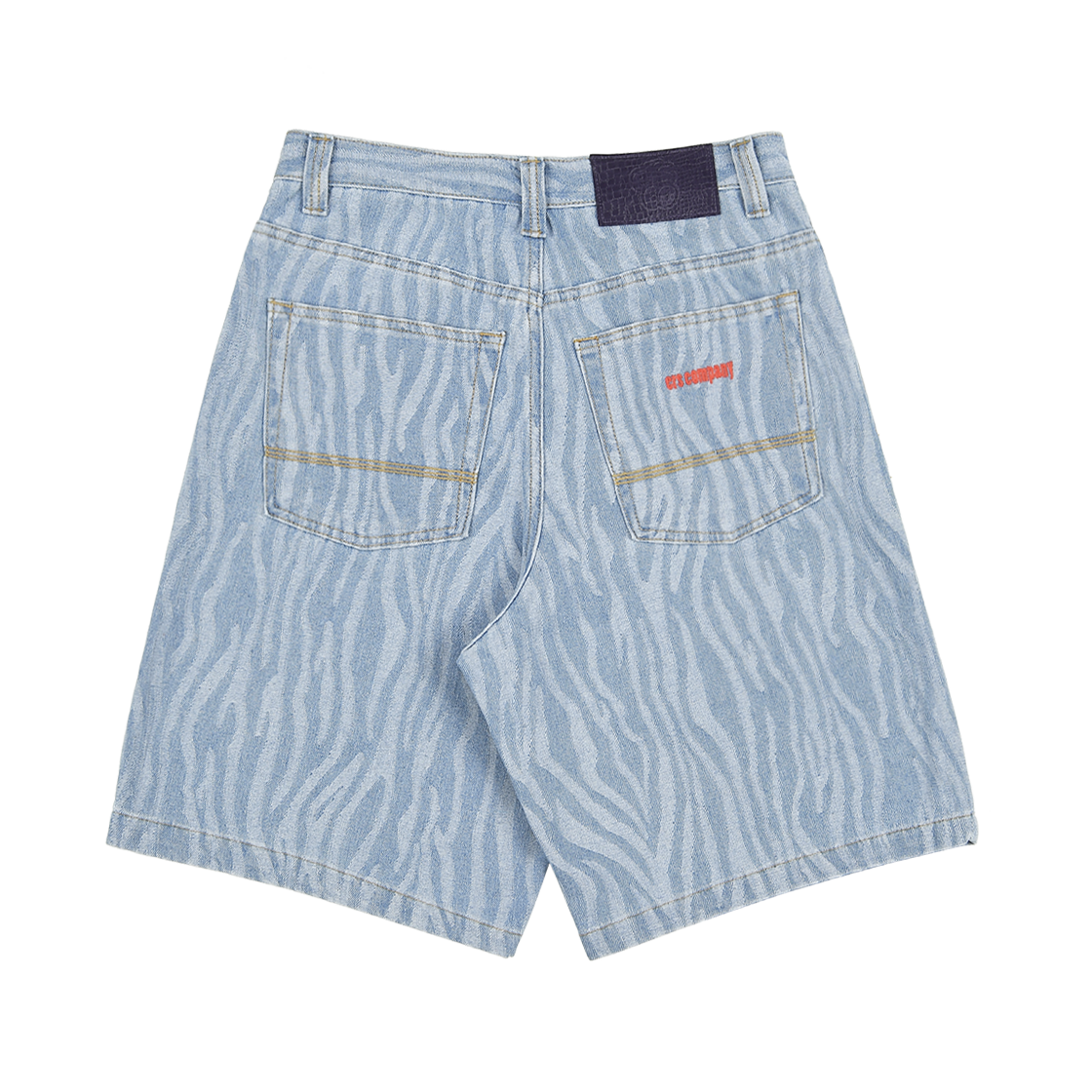 이알에스코 지브라 배기 쇼츠 라이트 블루(ersco Zebra Baggy Short Light blue) - 2