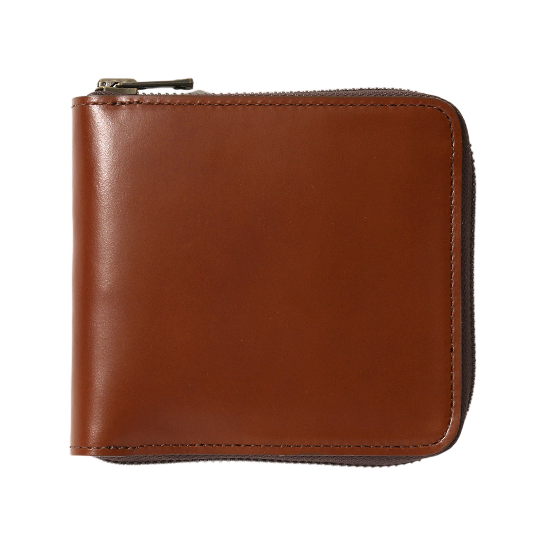 SX040A Needles Single Wallet Steer Lthr.Brown