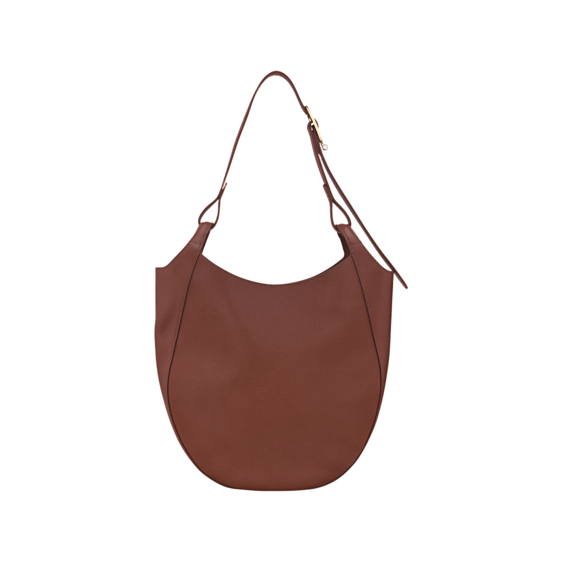 롱샴 르 플로네 L 호보백 커피(Longchamp Le Foulonne L Hobo Bag Coffee) - 3