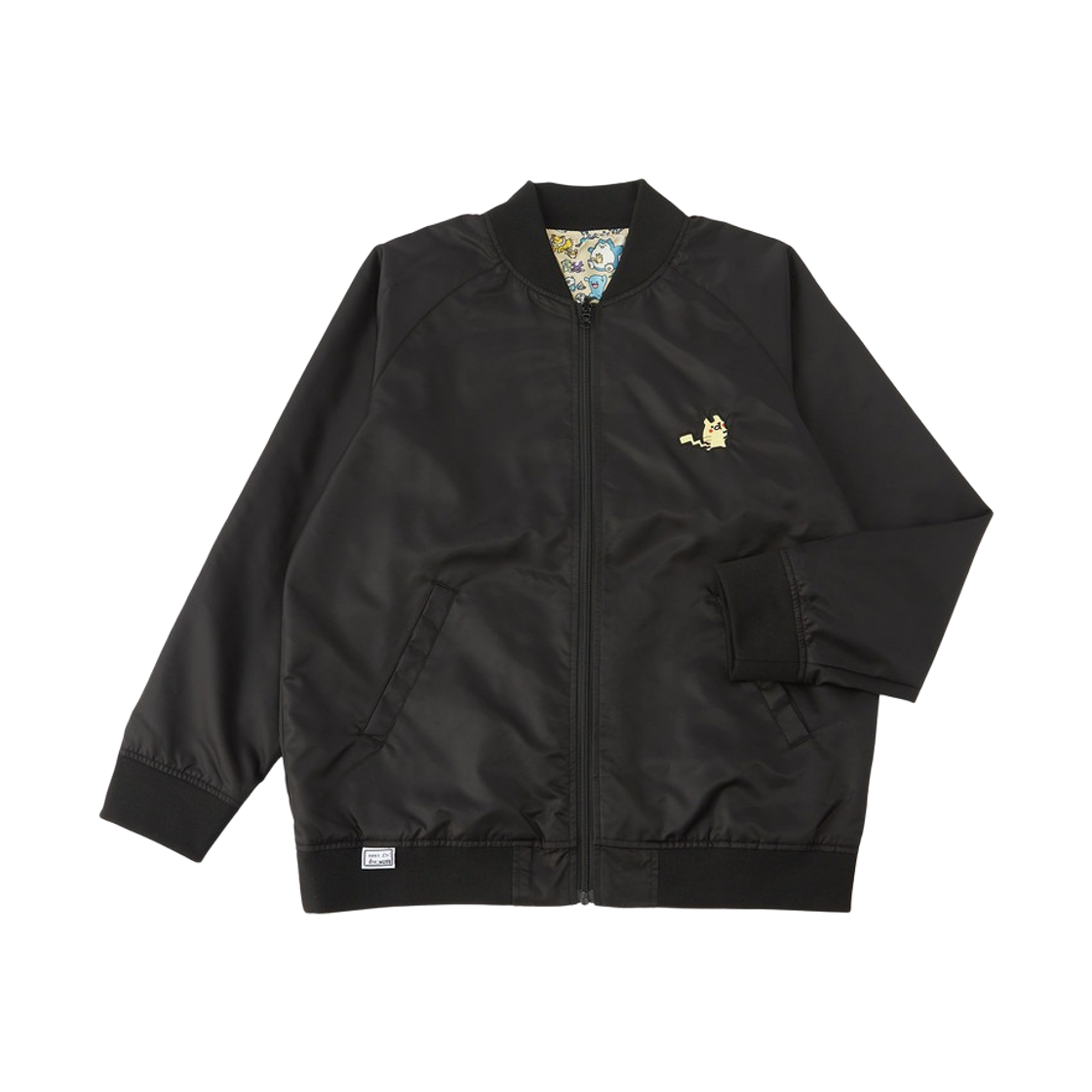 포켓몬 센터 도망 리버시블 자켓 블랙(Pokemon Center Run Away Reversible Jacket Black)
