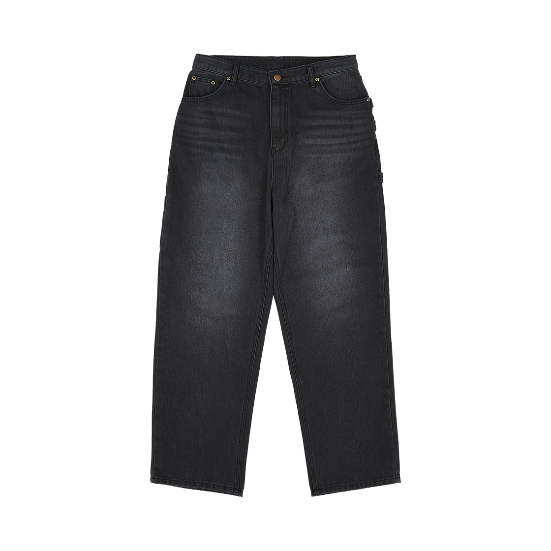 ersco-0016 ersco Triple Hammerloop Carpenter Jeans Black