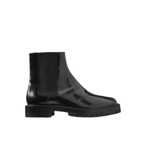 S58WU0409P3827H8396 (W) Maison Margiela Tabi Chelsea Boot Black