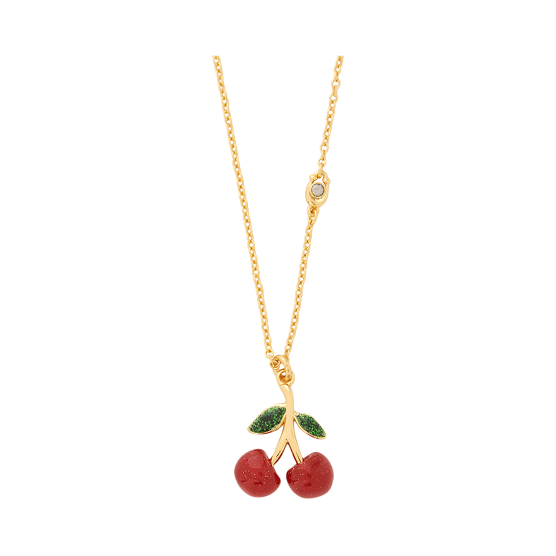 (W) 코치 체리 네클리스 골드((W) Coach Cherry Necklace Gold)