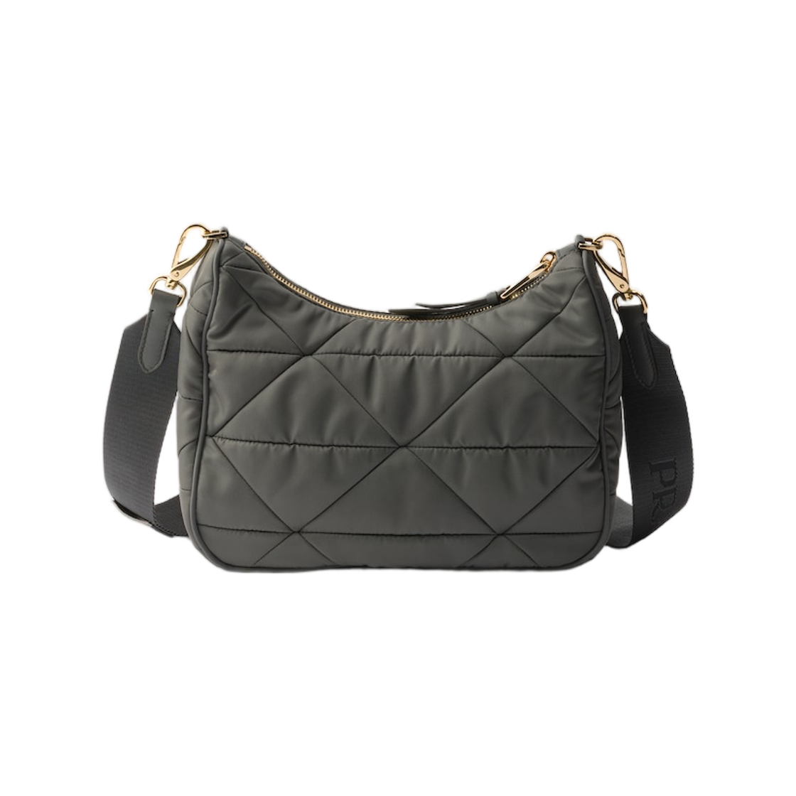 프라다 패딩 리나일론 숄더백 머큐리(Prada Padded Re-Nylon Shoulder Bag Mercury) - 2