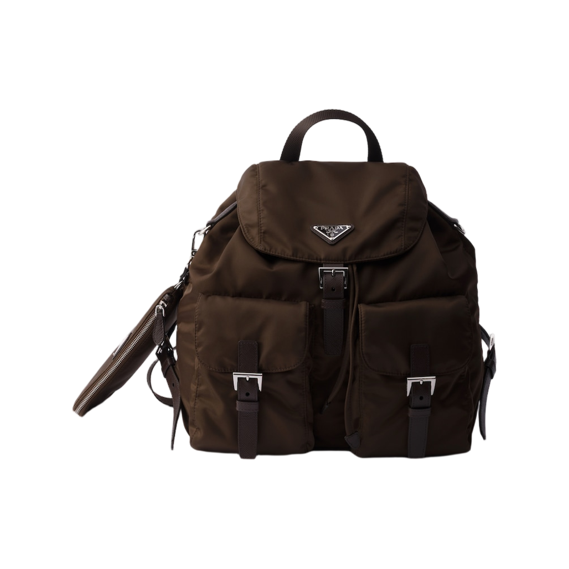 1BZ811-RV44-F0038 Prada Medium Re-Nylon Backpack Sienna