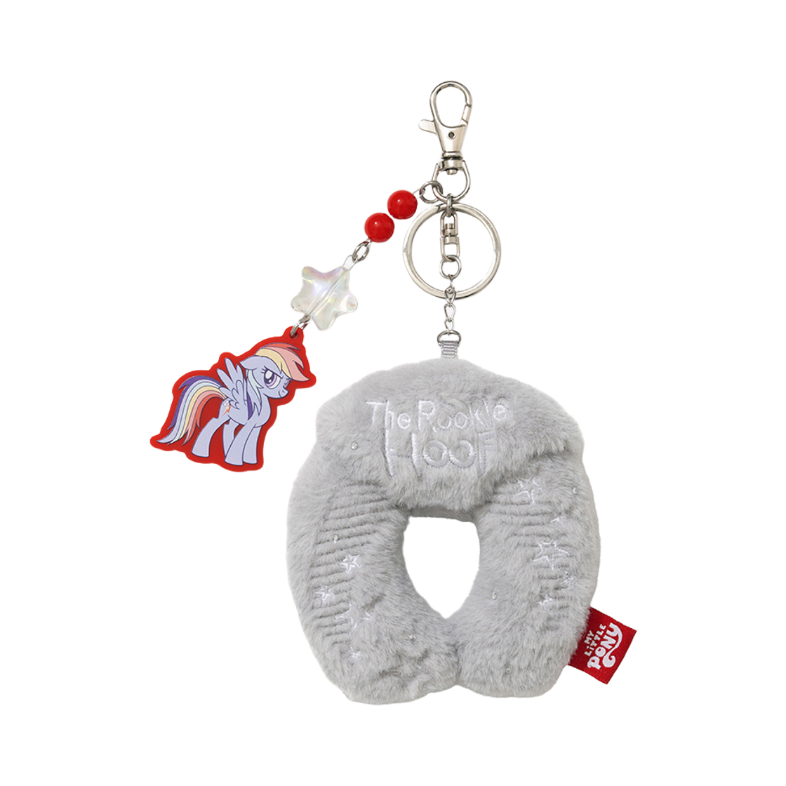 테켓 X 마이 리틀 포니 럭키 포니 키링 그레이