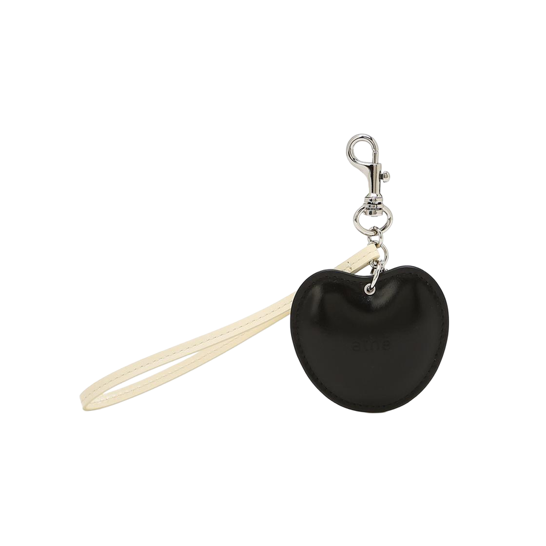 AAHO6E735BK Athe Vanessabruno Acc Black Cherry Keyring Charm Black
