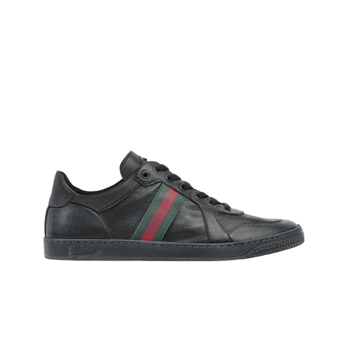 865441-AAGFF-1048 Gucci Stretch Low Top Sneakers Black