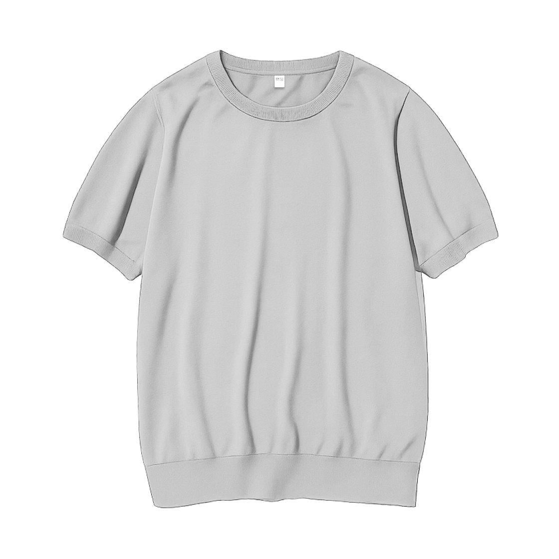 (W) 유니클로 UV 프로텍션 크루넥 스웨터 그레이 - JP((W) Uniqlo UV Protection Crewneck Sweater Gray - JP)