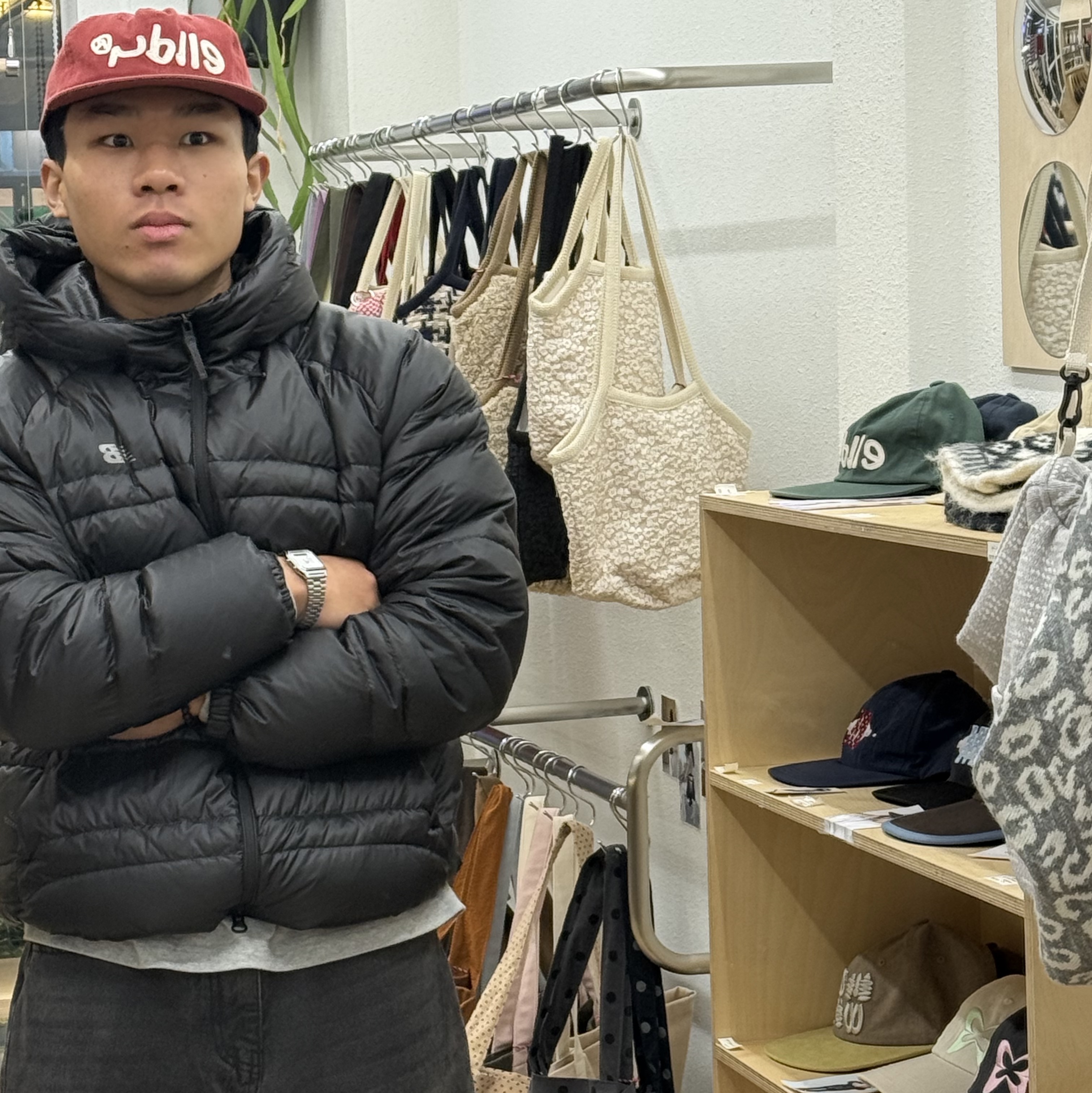 New Balance Flying 77 Superlight Hooded Goose Down Jacket Black, Deus Ex Machina Seoul College Address Long Sleeve T-Shirt M Grey 착용 스타일 - 1