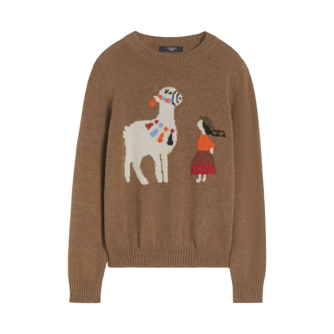 NITRA-005 (W) Weekend Max Mara Nitra Alpaca Wool Jumper Hazelnut Brown