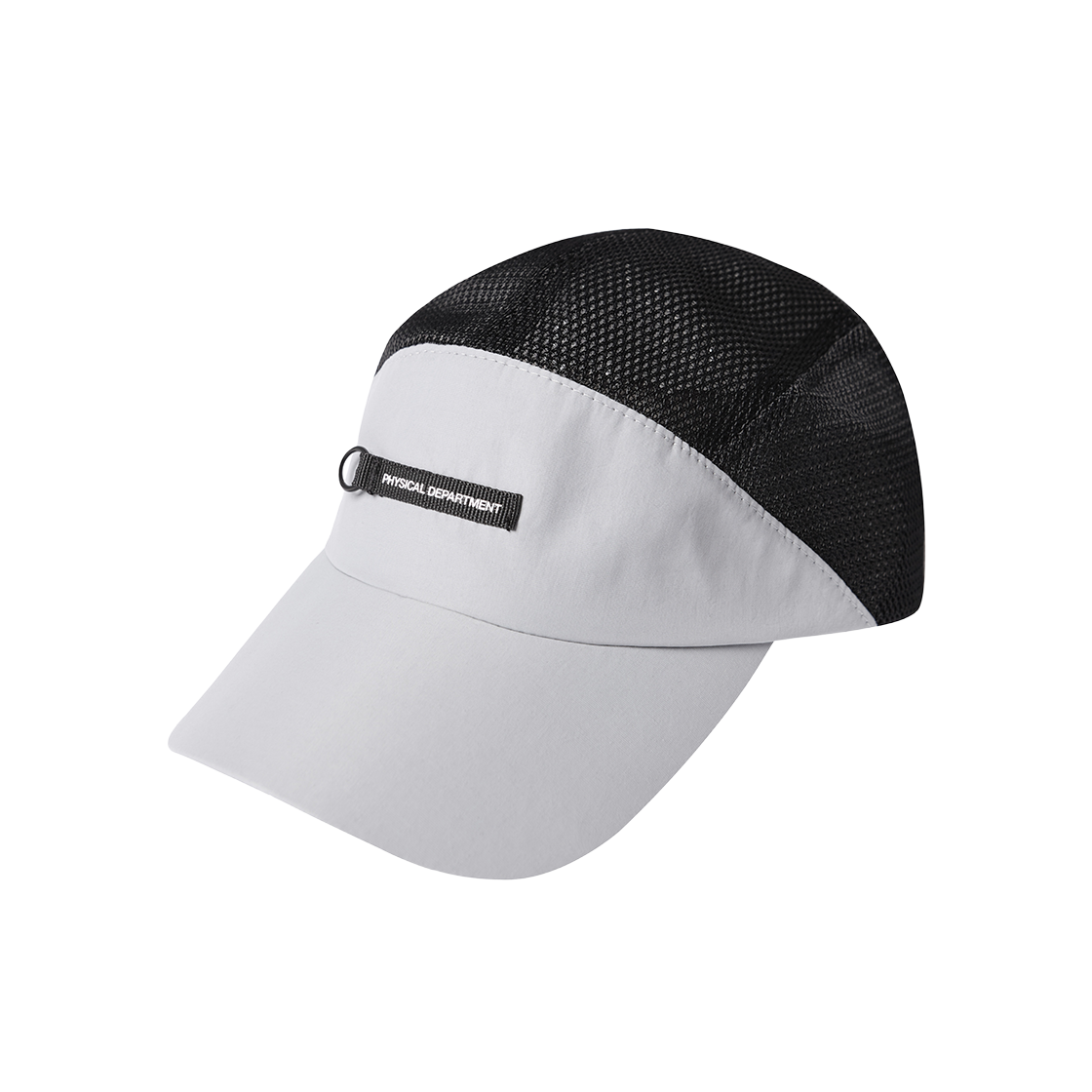 피지컬 디파트먼트 나일론 메쉬 믹스 스트링 캡 라이트 그레이(Phyps Dept Nylon Mesh Mixed String Cap Light Gray)