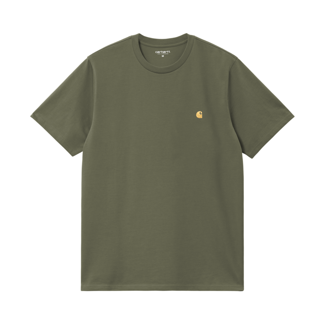 I026391-3LR-XX Carhartt WIP S/S Chase T-Shirt Leaf Gold