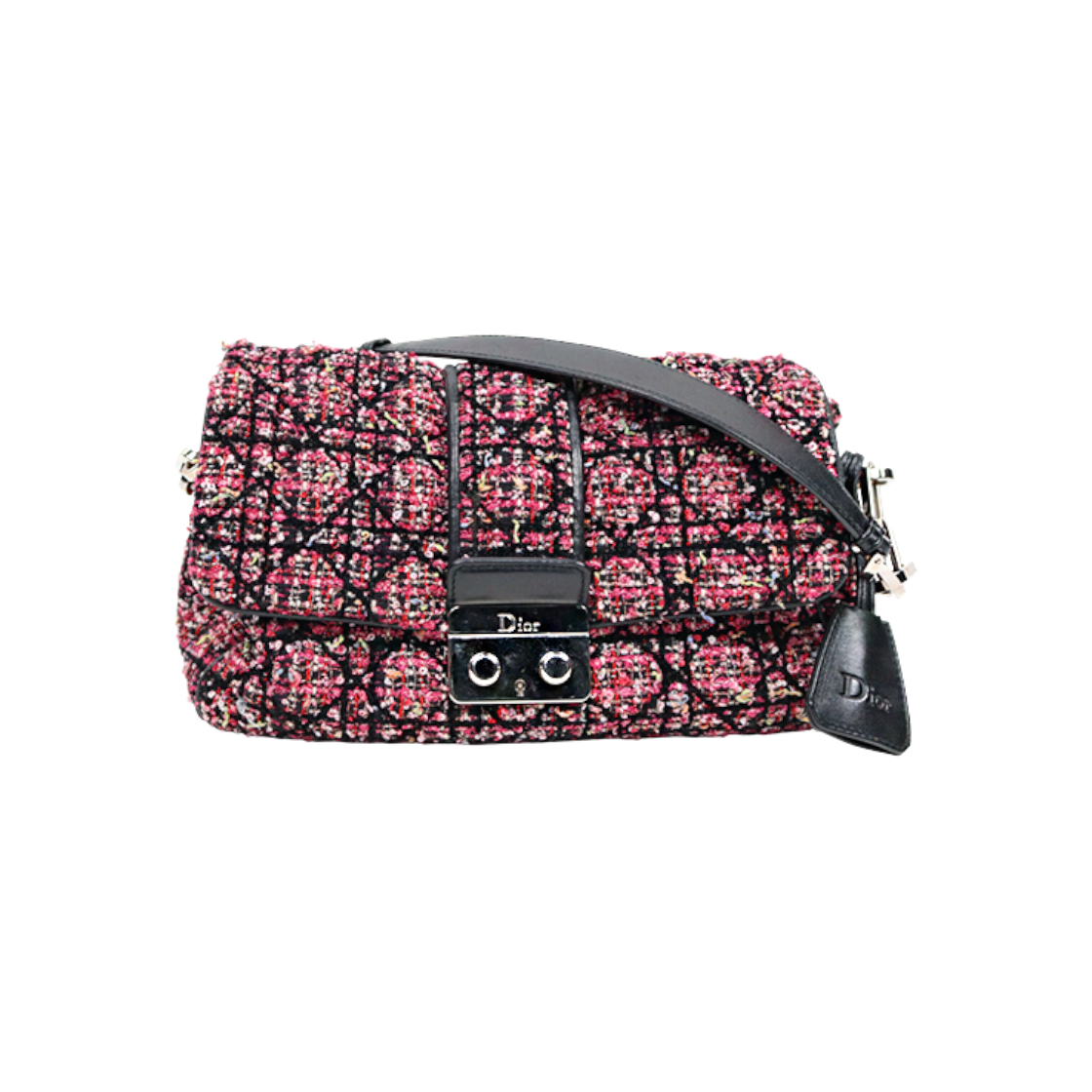 디올 트위드 뉴락 숄더백 A-A45067(Dior Tweed New Lock Shoulder Bag A-A45067) - 1