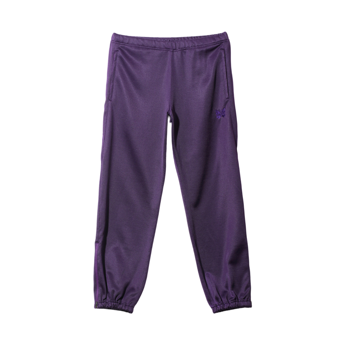니들스 지퍼 스웨트 팬츠 브라이트 저지 퍼플(Needles Zipped Sweat Pant Bright Jersey Purple) - 1