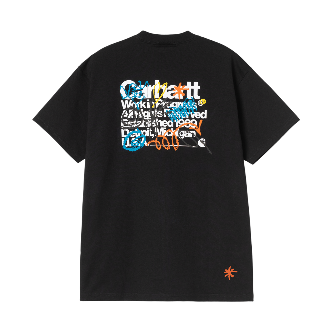칼하트 WIP 숏슬리브 프라이머리 티셔츠 블랙(Carhartt WIP S/S Primary T-Shirt Black) - 2
