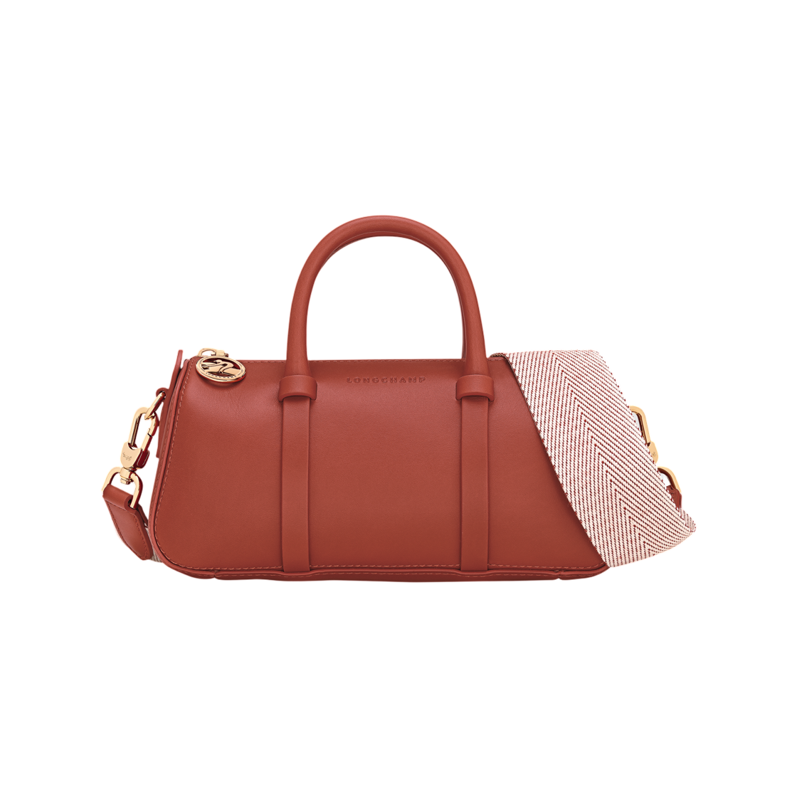 10270HGX213 Longchamp Daylong S Handbag Terracotta