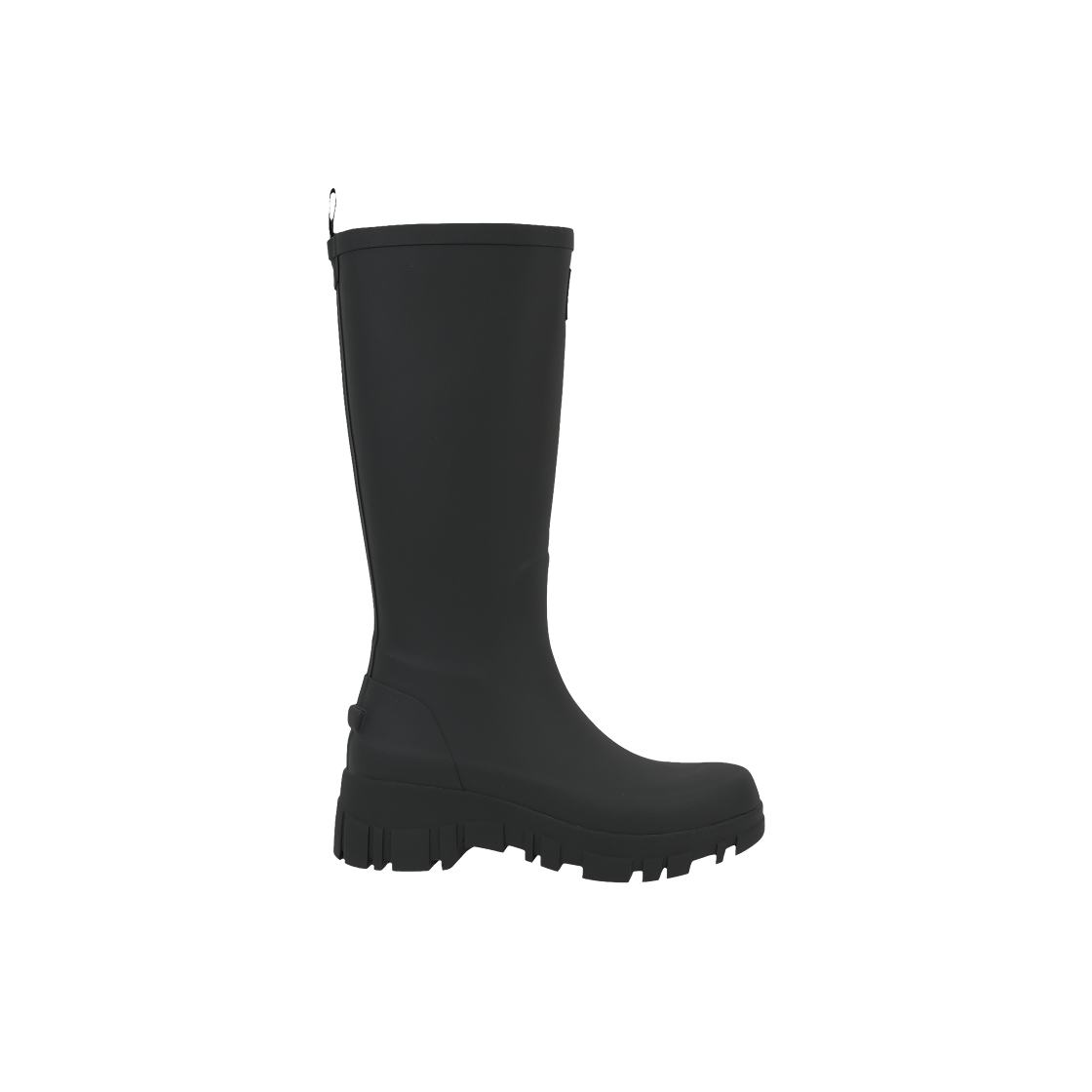 (W) 락피쉬웨더웨어 플랫폼 롱 레인 부츠 블랙((W) Rockfishweatherwear Flatform Long Rain Boots Black)
