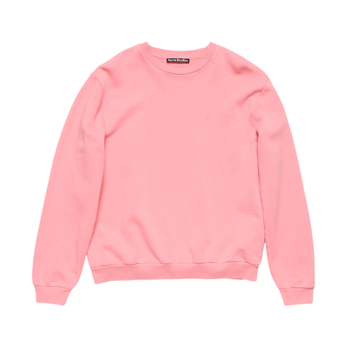 아크네 스튜디오 크루넥 플리스 스웨터 탱고 핑크(Acne Studios Crew Neck Fleece Sweater Tango Pink) - 1