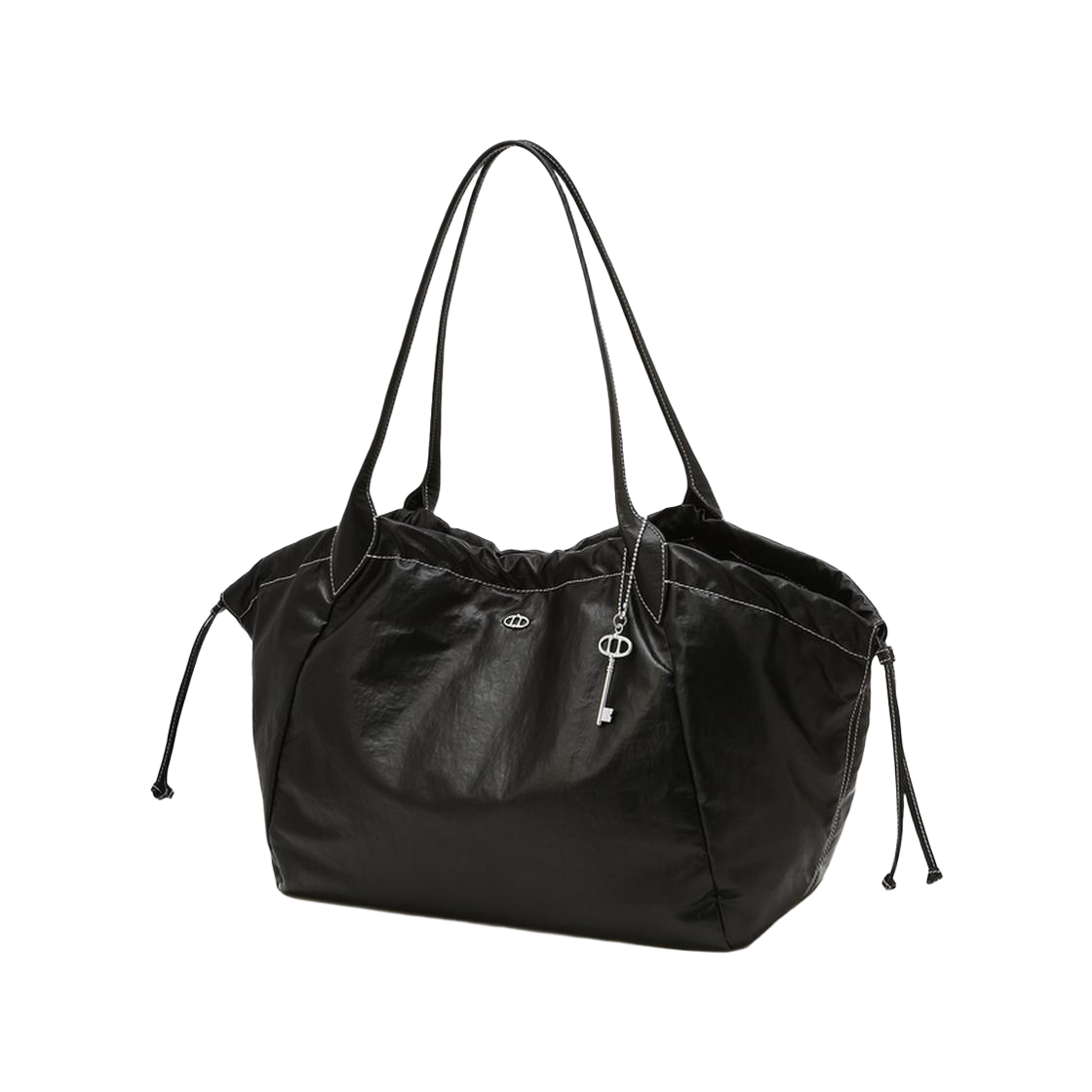 AABA6E515BK Athe Vanessabruno Acc Vapeur Vape Black Dupeskin Shoulder Bag M Black