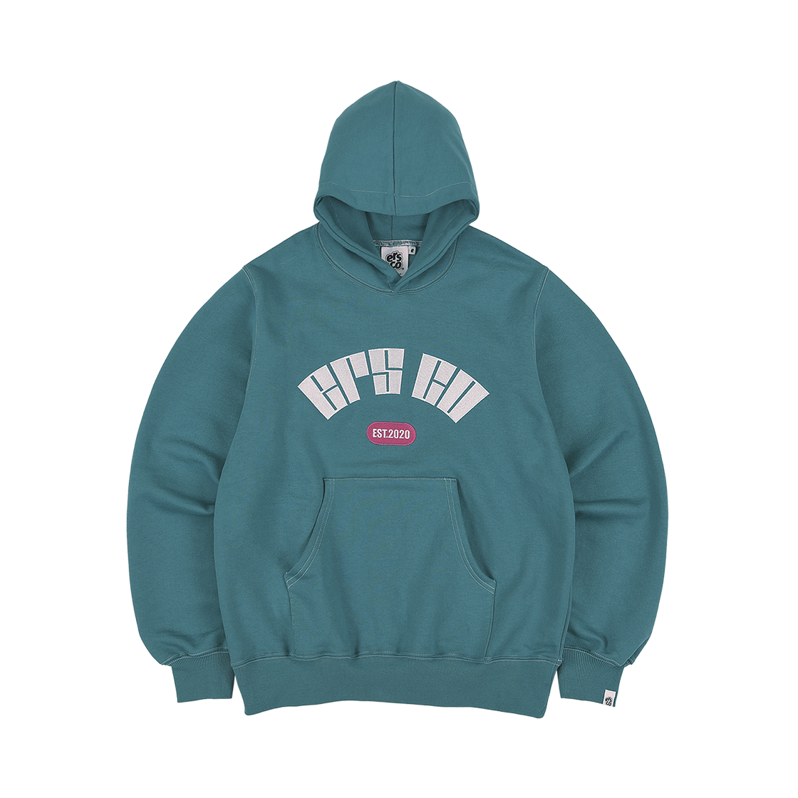 이알에스코 아치 후드 블루 그린(ersco Arch Hoodie Blue Green) - 1