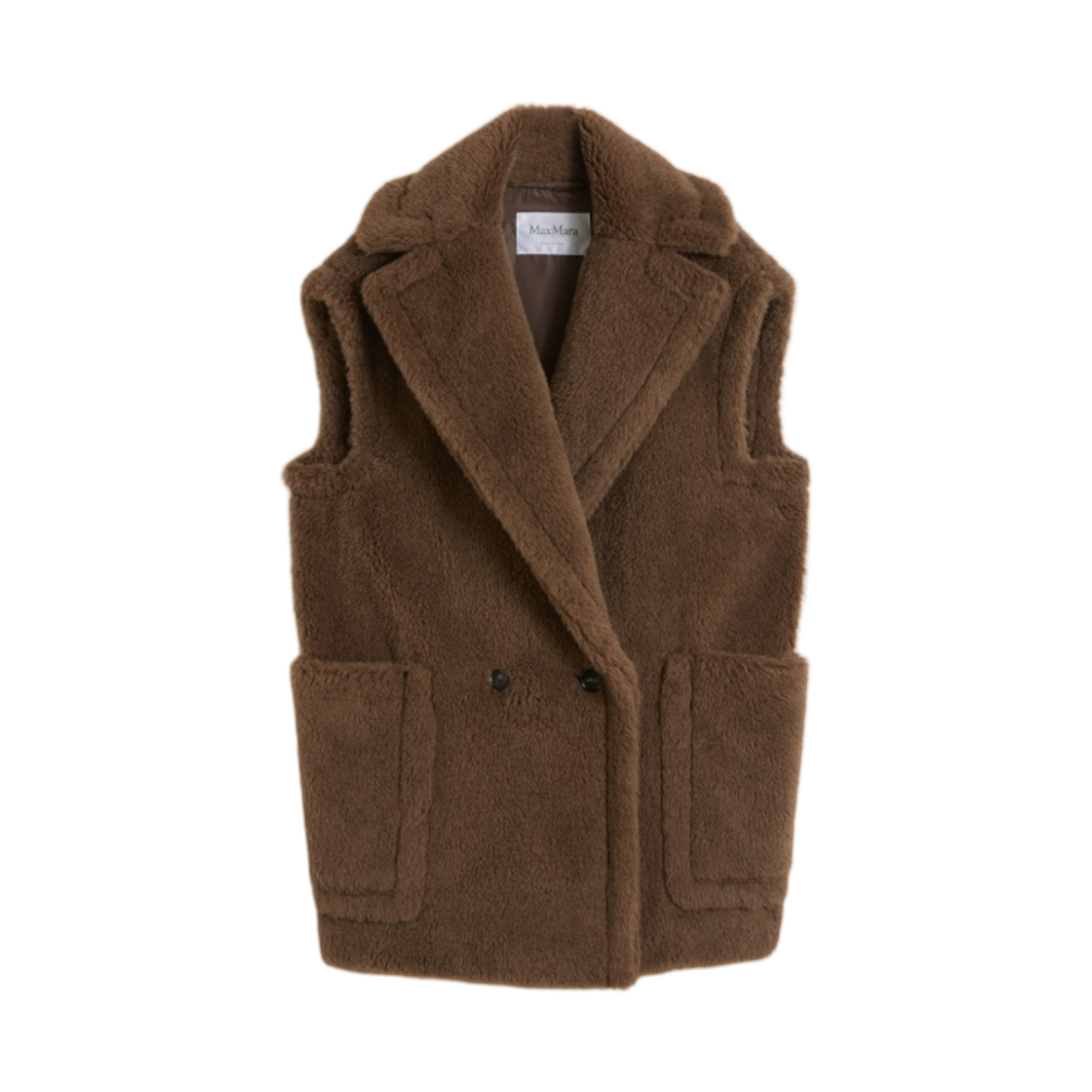 BORMIDA-004 (W) Max Mara Bormida Teddy Jacket Brown