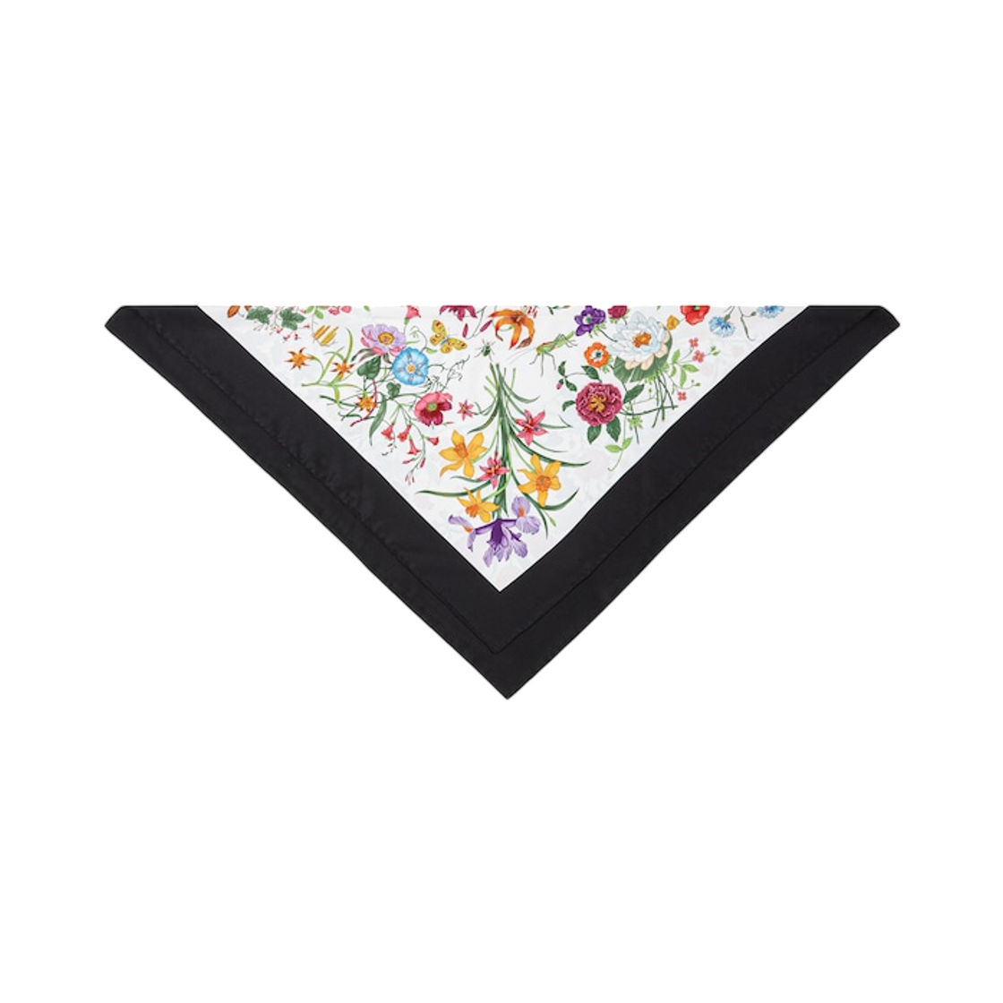 (W) 구찌 프린티드 실크 헤드밴드 멀티컬러((W) Gucci Printed Silk Headband Multicolor) - 1