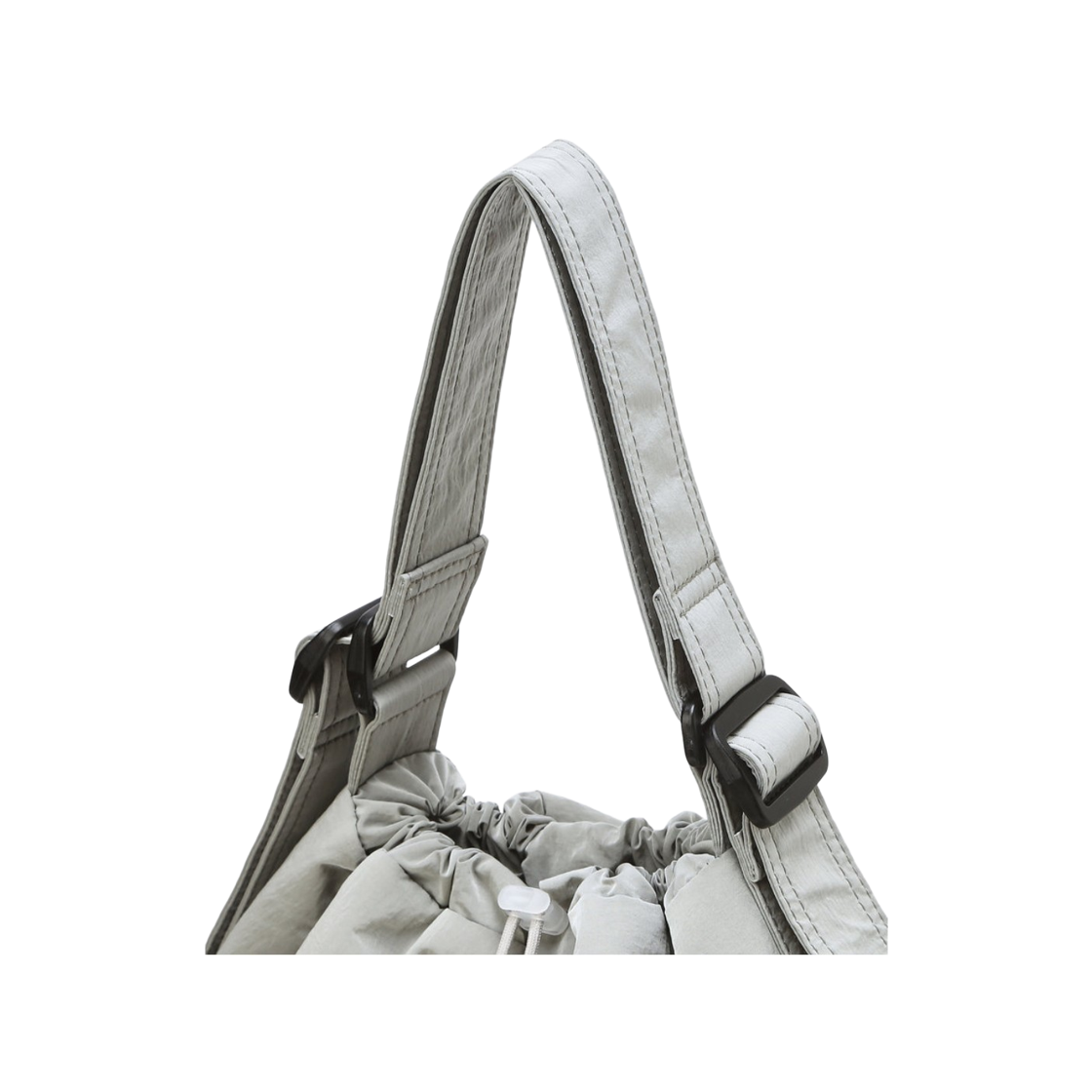 아떼 바네사브루노 액세사리 르봉 그레이 리본 백팩 겸 숄더백 L 그레이(Athe Vanessabruno Acc Ruban Gray Ribbon Backpack & Shoulder Bag L Normal Grey) - 5