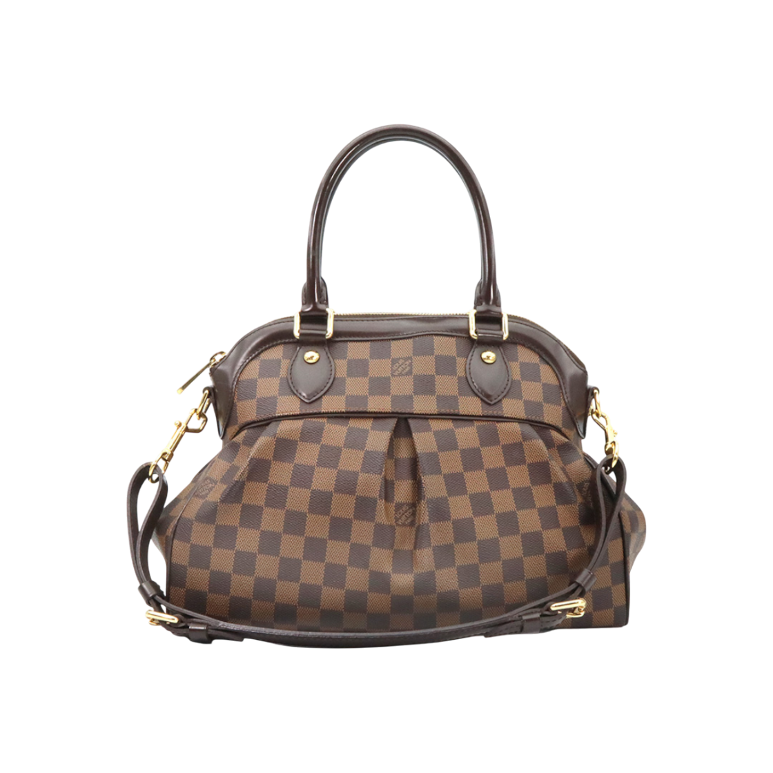 루이비통 N51997 다미에 에벤 캔버스 트레비 PM(Louis Vuitton N51997 Damier Ebene Canvas Trevi PM 2-Way Bag) - 1