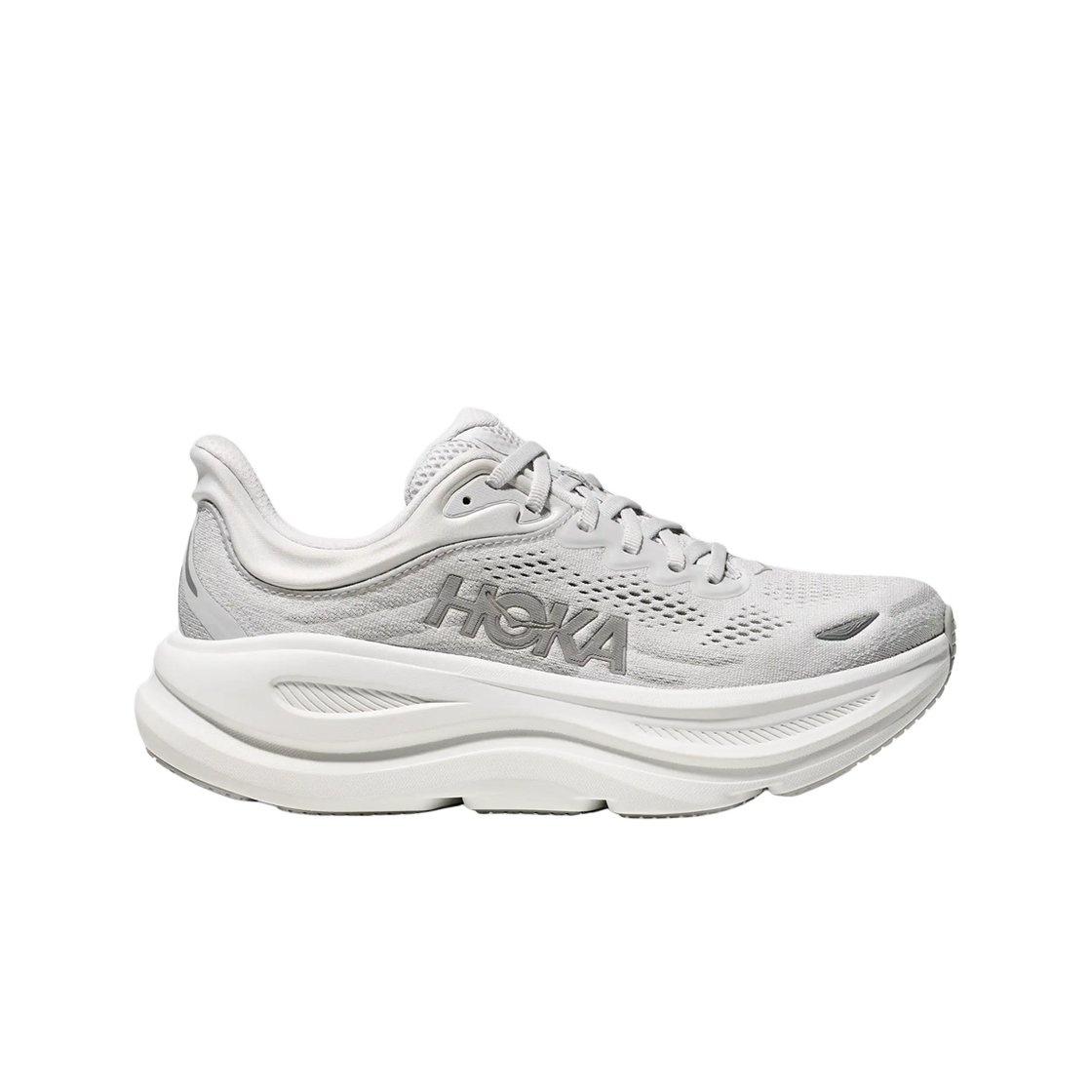 KW6BSOBHK03SV Hoka Women Bondi 9 Wide Stardust Silver - 26SS