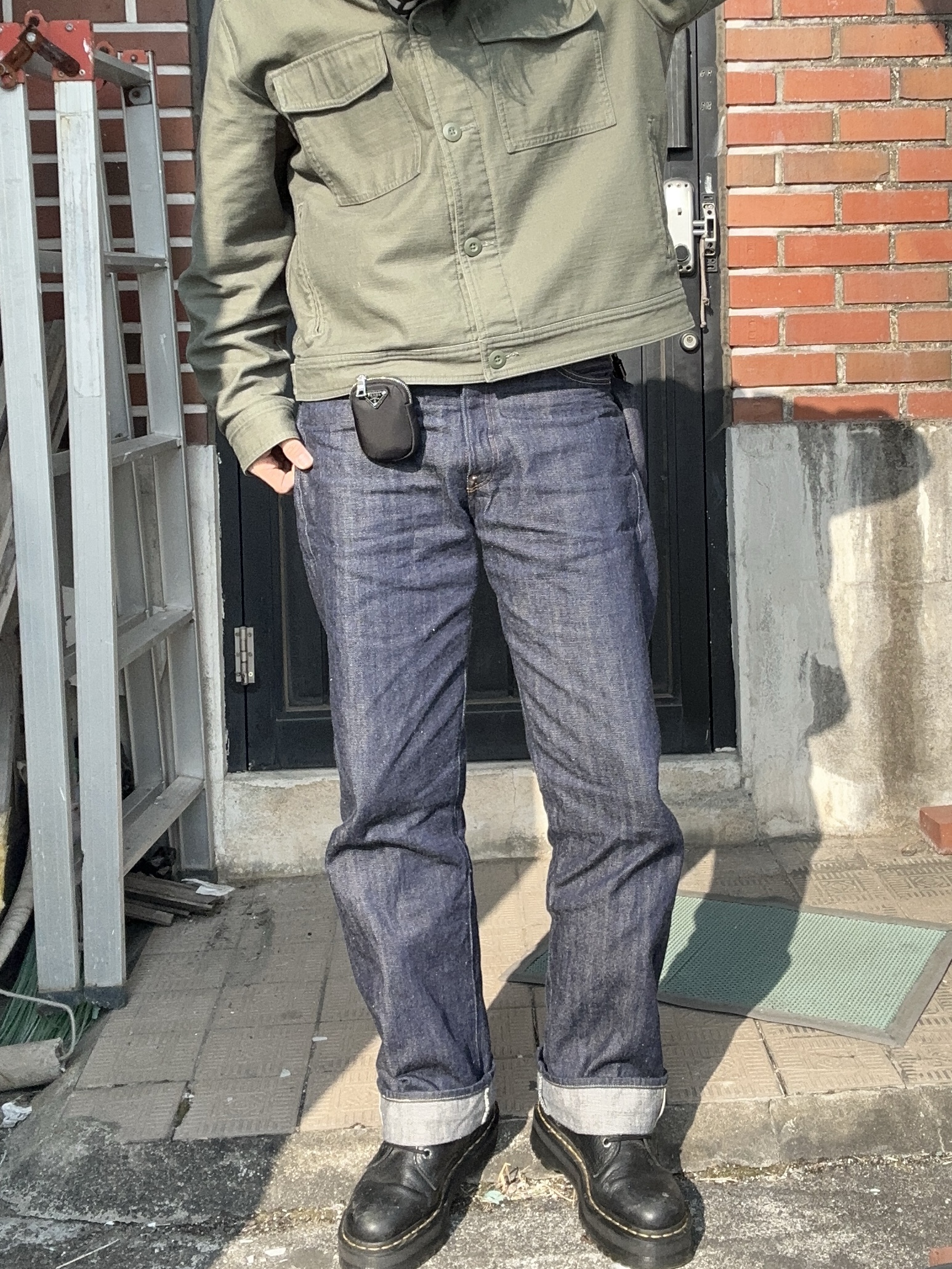 Levi's LVC 1922 501 Jean Rigid 150th Anniversary Limited Edition 착용 스타일 - 10