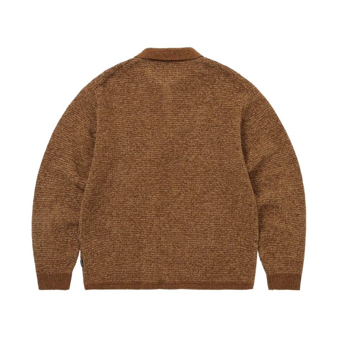 디스이즈네버댓 벨벳 니트 폴로 브라운(Thisisneverthat Velvet Knit Polo Brown) - 2