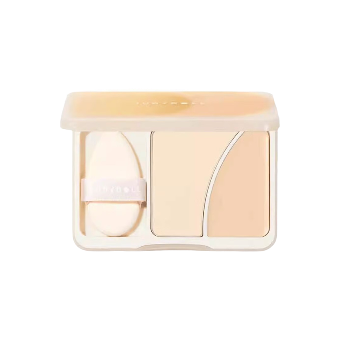 주디돌 듀얼 컬러 하이라이터 팔레트 02 웜 선라이트(Judydoll Dual-Color Highlighter Palette 02 Warm Sunlight)