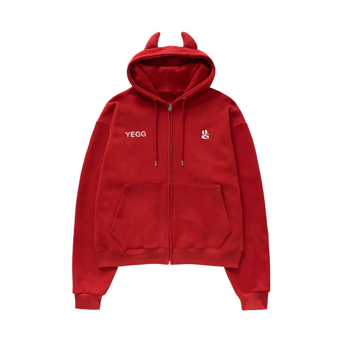 예그 데빌 후드 레드(Yegg Devil Hoodie Red)