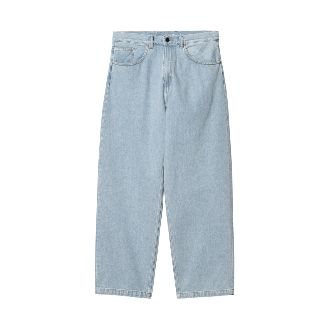 칼하트 WIP 브랜돈 팬츠 블루 헤비 스톤 블리치드