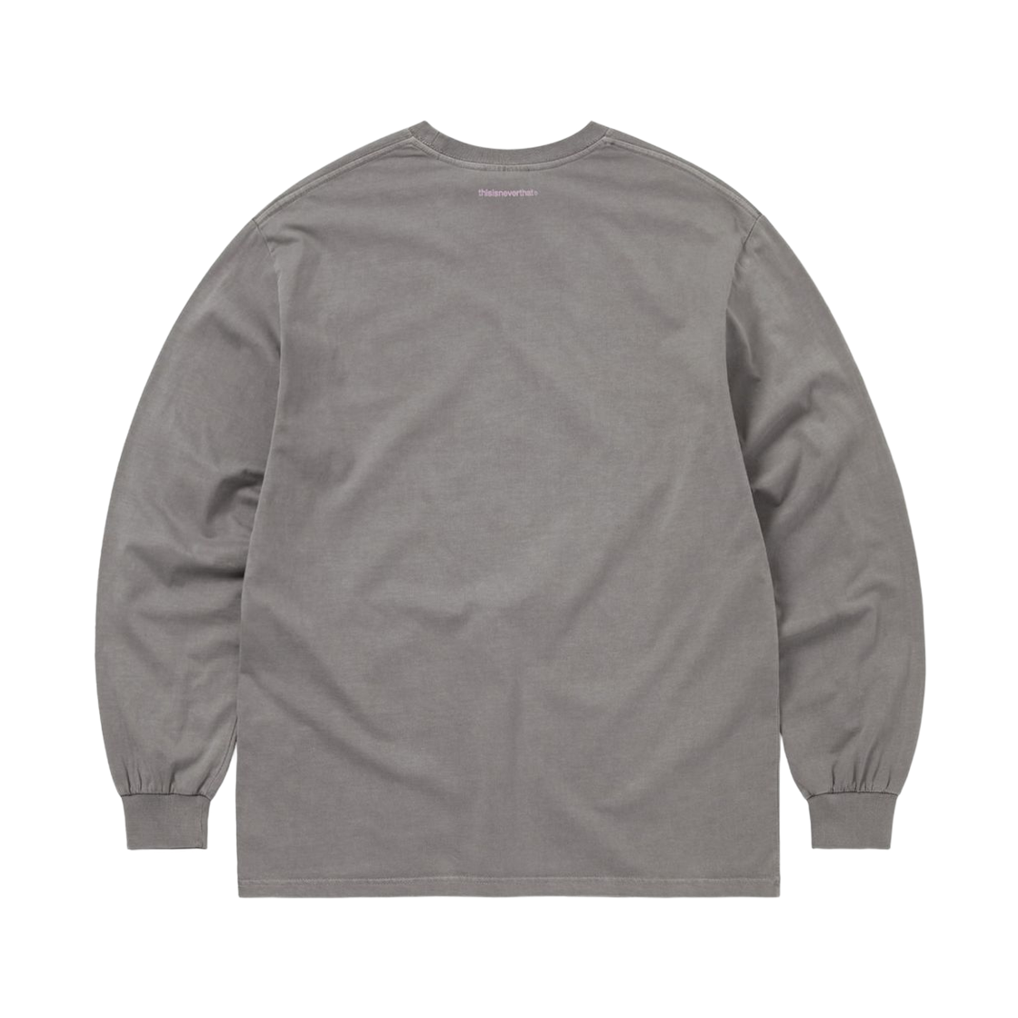 디스이즈네버댓 로고 그래픽 롱슬리브 티셔츠 다크 그레이(Thisisneverthat Logo Graphic L/S T-Shirt Dark Grey) - 2