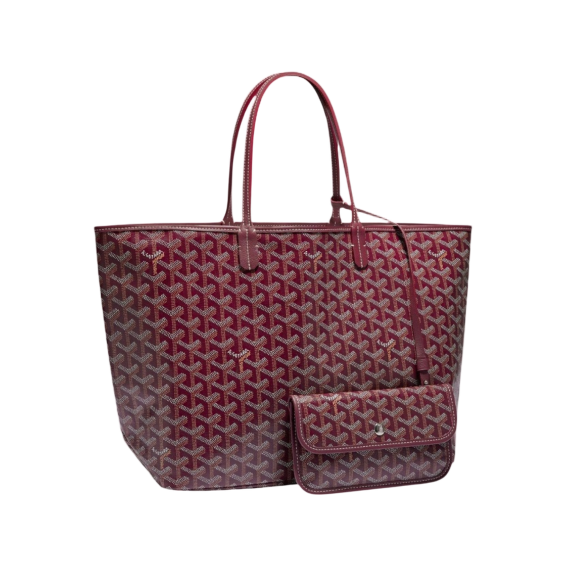 고야드 생루이 PM 백 버건디 (크로 포함)(Goyard Saint Louis PM Bag Burgundy (with Croc))